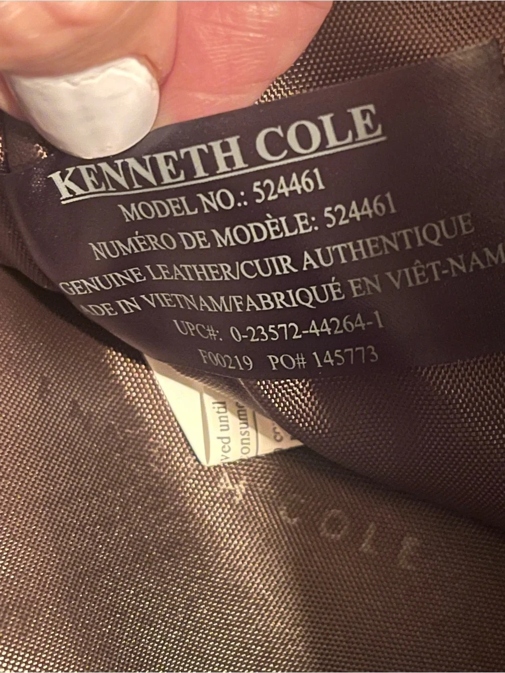 Kenneth Cole Reaction classic leather